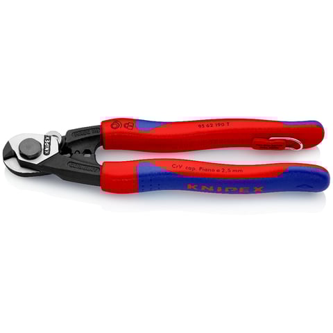 Cesoia Knipex Per Funi In Acciaio - Forgiata, Rivestita In Resina, 190 Mm, Perfetta Per Cavi Bowden E Terminali - Foto 11