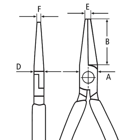 Präzisions-Elektronik-Greifzange ESD | 34 42 130 ESD