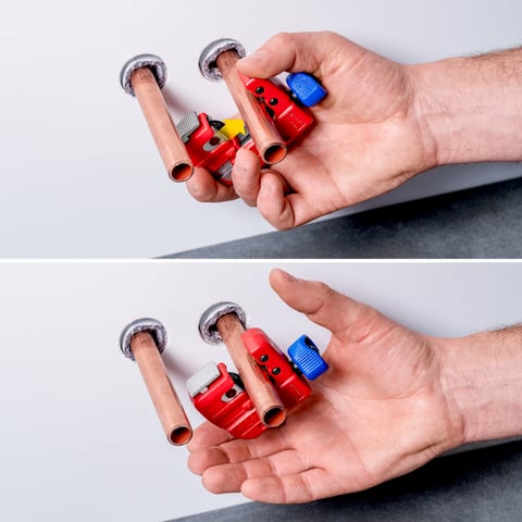 KNIPEX TubiX® S Pipe cutter | 90 31 01