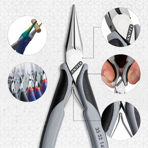 Electronics Pliers ESD With box joint | KNIPEX