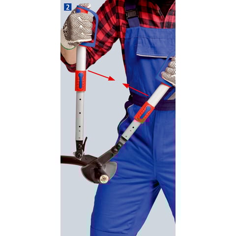 Cable Shears (ratchet action) With telescopic handles | 95 32 038