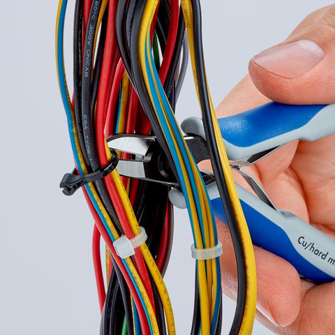 Präzisions-Elektronik-Seitenschneider Z. B. zum Öffnen von Kunststoff-Kabelverbindern | 79 02 125 S1