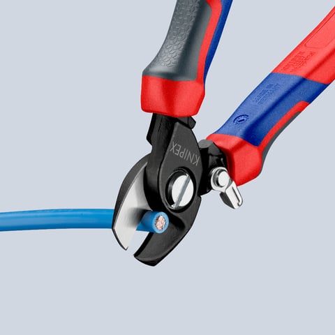 トビ Cable Shears With opening spring | KNIPEX