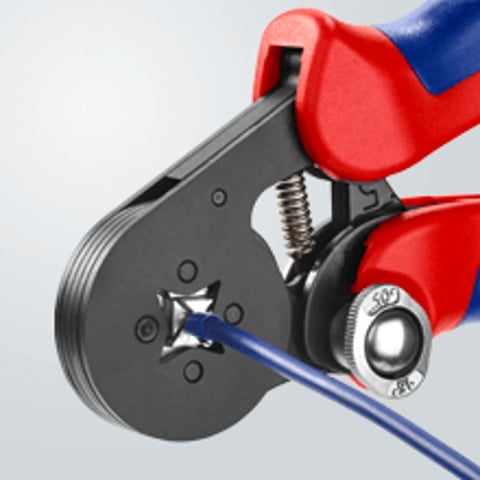 Pince à sertir auto-ajustable pour embouts de câble Avec accès latéral | 97 53 04