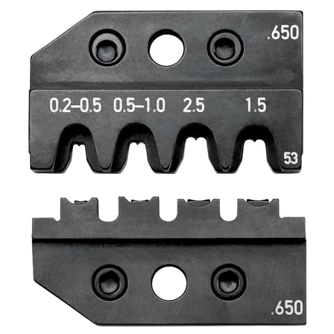 Crimpeinsatz Für gedichtete Steckverbinder der Kontaktserie TE Connectivity® Junior Power Timer | 97 49 53