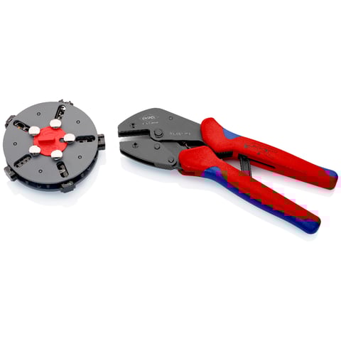 KNIPEX MultiCrimp® Crimpzange mit Wechselmagazin | 97 33 02