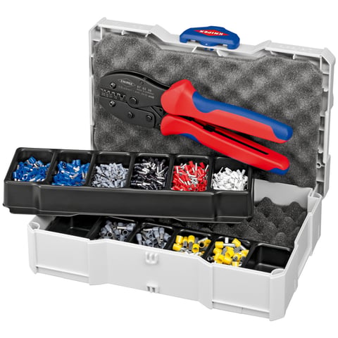 Crimp-Sortiment Für Aderendhülsen 1 x 97 52 38, 7 x Aderendhülsen Sets | 97 90 23