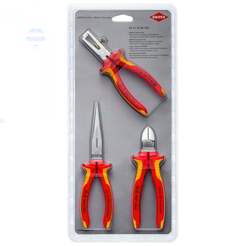 Pinza Knipex Per Meccanica 200mm - Becchi Mezzotondi Con Tronchese, Isolata VDE - Foto 10