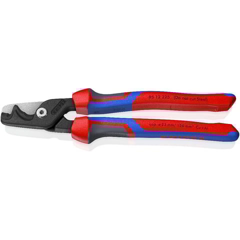 KNIPEX StepCut® XL Kabelschere mit Stufenschnitt | 95 12 225
