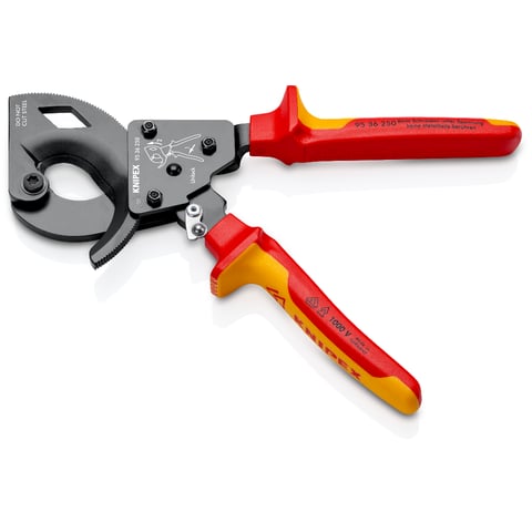 ケーブルカッター （ラチェット式） | KNIPEX