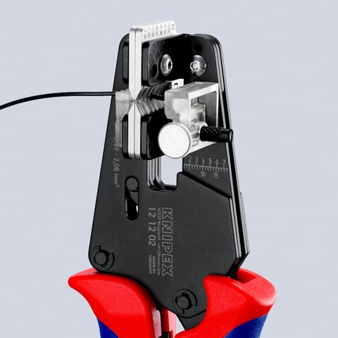 精密絶縁ストリッパー 形状刃付き | KNIPEX