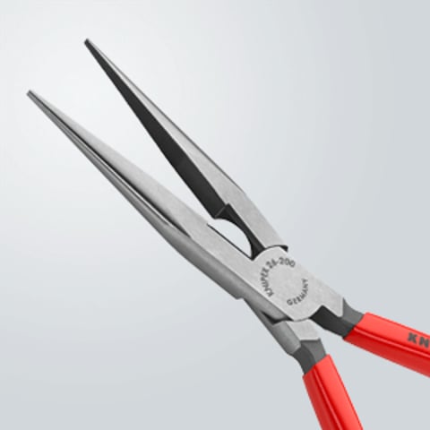 Snipe Nose Side Cutting Pliers (Stork Beak Pliers) | KNIPEX