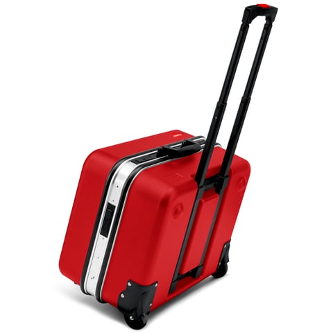 Werkzeugkoffer "BIG Twin Move RED" Elektro Kompetenz 42-teilig | 98 99 15