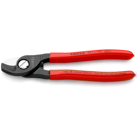 Cable Shears With opening spring | KNIPEX