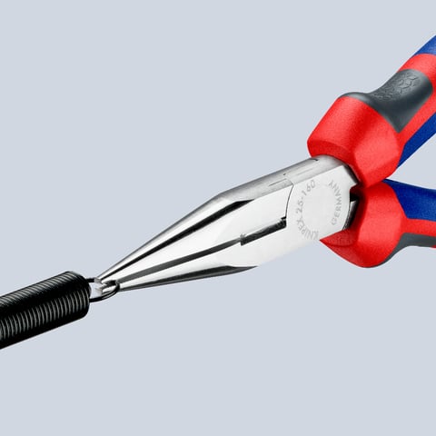 Platspitse tang met zijsnijder (radiotang) | KNIPEX