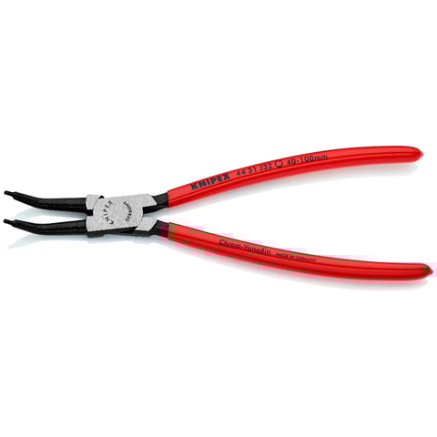 Circlip Pliers For internal circlips in bore holes 45° angled | KNIPEX