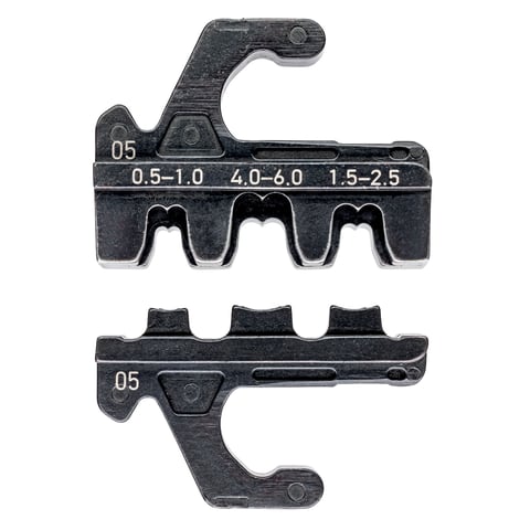 Die set For non-insulated cable connectors | KNIPEX