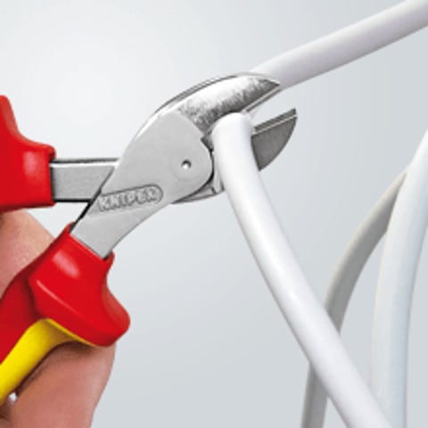 KNIPEX X-Cut® Kompakt-Seitenschneider Hochübersetzt | 73 06 160