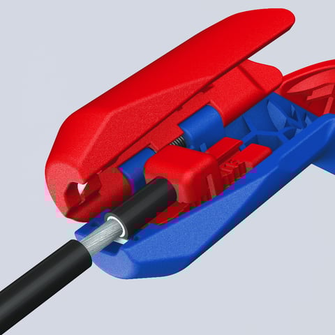 KNIPEX ErgoStrip® PV Abmantelungswerkzeug | 16 95 03 SB