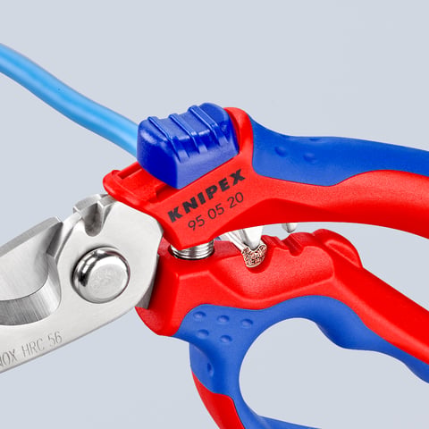 Angled Electricians' Shears | KNIPEX
