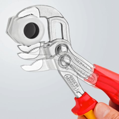 KNIPEX Cobra® VDE Hightech-Wasserpumpenzange, isoliert | 87 26 250