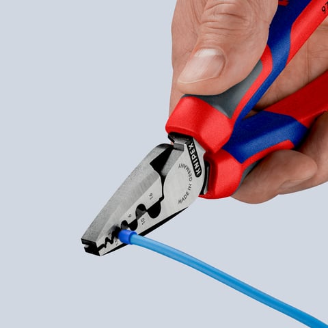 Crimping Pliers for wire ferrules | KNIPEX