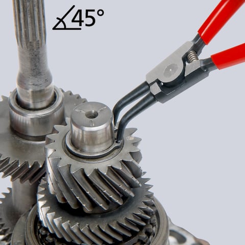 Pince De Précision Pour Circlips Extérieurs D'arbre - 130 Mm 4921A01 | Téréva