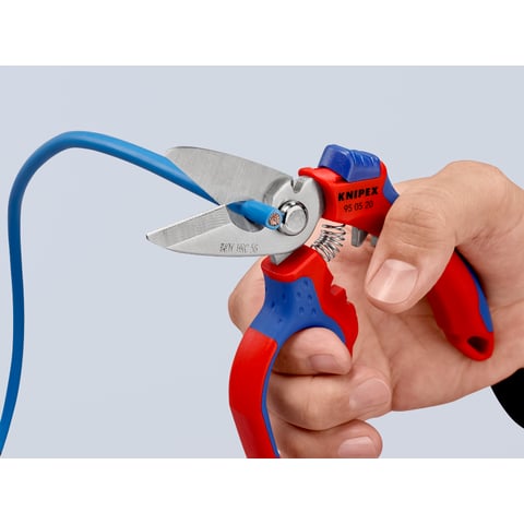 Gewinkelte Elektrikerschere | 95 05 20 SB