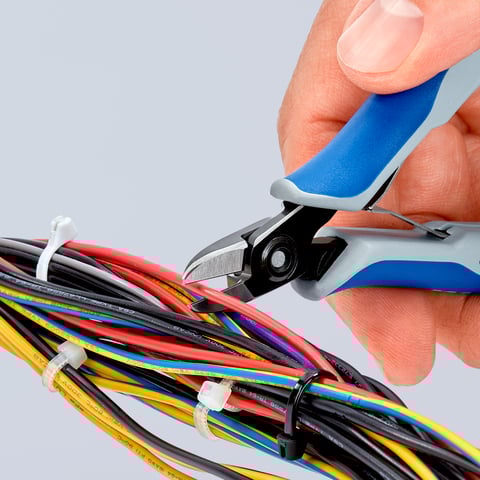 Präzisions-Elektronik-Seitenschneider Z. B. zum Öffnen von Kunststoff-Kabelverbindern | 79 02 125 S1