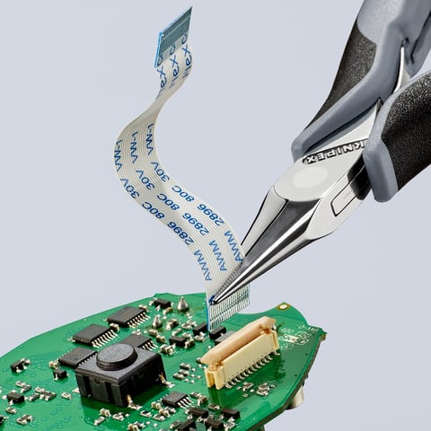 Alicate de pegar eletrônico ESD Com articulação de encaixe | 35 22 115 ESD