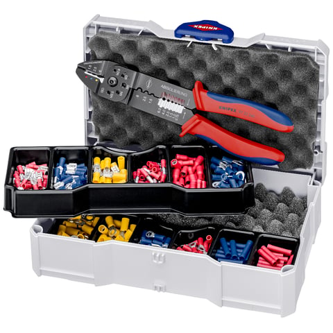 圧着端子セット ケーブルコネクター用 14パーツ | KNIPEX