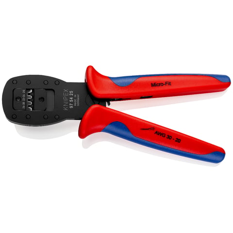 Crimping Pliers for micro plugs Parallel crimping For connectors in the Micro-Fit series from Molex LLC | 97 54 25