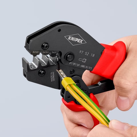 Crimping Pliers For two-hand operation | KNIPEX