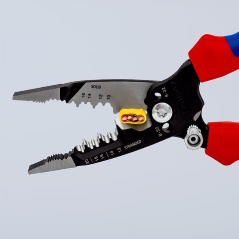 KNIPEX WireStripper Multifunktions-Elektrikerzangen Amerikanisches Modell | 13 72 8