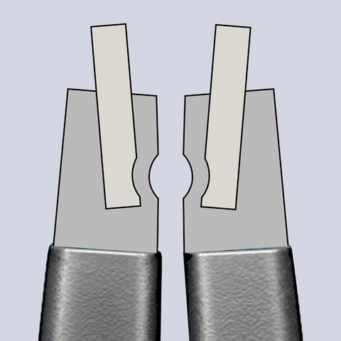 Pince de précision pour circlips Pour circlips intérieurs d'alésage | 48 21 J31