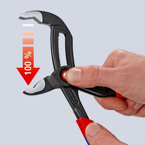 KNIPEX Cobra® QuickSet Hightech-Wasserpumpenzange | 87 22 250