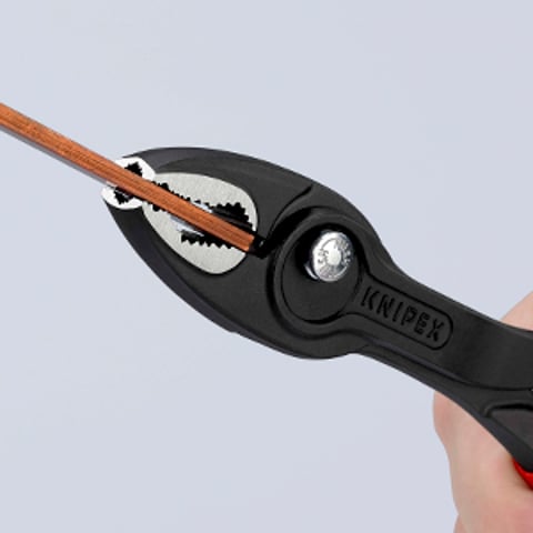 KNIPEX TwinGrip Front and side gripping pliers | 82 01 200