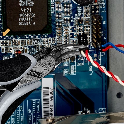 Elektronik-Greifzange ESD Mit durchgestecktem Gelenk | 35 42 115 ESD