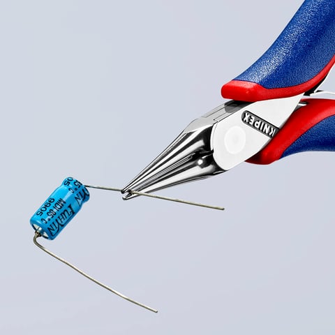 KNIPEX Pinza speciale per elettronica ESD con cerniera passante con impugnature multicomponente 115 mm, 35 32 115 ESD KNIPEX Pinza speciale per elettronica ESD con cerniera passante con impugnature multicomponente 115 mm, 35 32 115 ESD