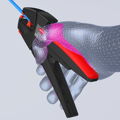 KNIPEX EvoStrip Self-Adjusting Insulation Stripper | 12 40 200