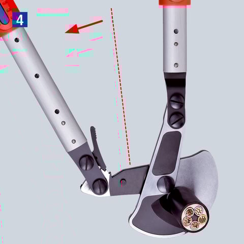 Cable Shears (ratchet action) With telescopic handles | 95 32 038