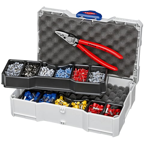 Crimp Assortment For wire ferrules with plastic collars 1 x 97 90