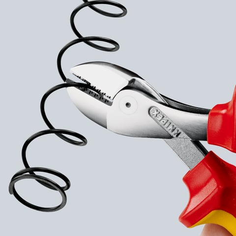 KNIPEX X-Cut® Kompakt-Seitenschneider Hochübersetzt | 73 06 160
