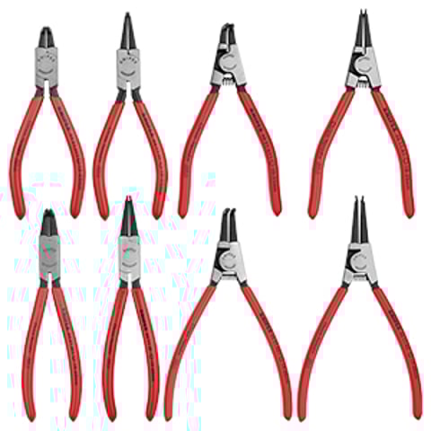 Set of Circlip Pliers 8 parts | 00 20 04 V01