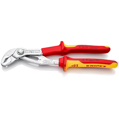 KNIPEX Cobra® VDE Hightech-Wasserpumpenzange, isoliert | 87 26 250