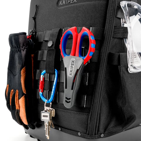 KNIPEX Modular X18 Werkzeugrucksack Leer | 00 21 50 LE