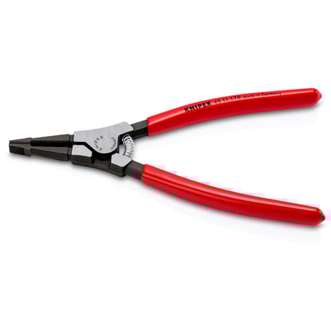 Special retaining ring pliers For retaining rings on shafts | 45 11 170