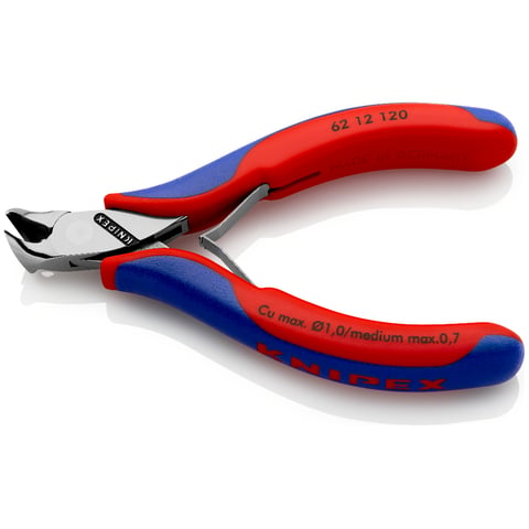 KNIPEX Kracht-vlaksnijtang voor zacht metaal en kunststof met slanke meer- componentengrepen 200 mm, 72 62 200 KNIPEX Kracht-vlaksnijtang voor zacht metaal en kunststof met slanke meer- componentengrepen 200 mm, 72 62 200