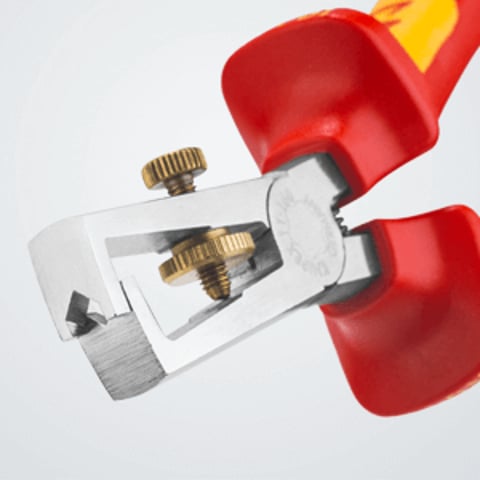 Knipex Alicate Para Entallar Punteras Huecas - Con Mangos Recubiertos De Plastico