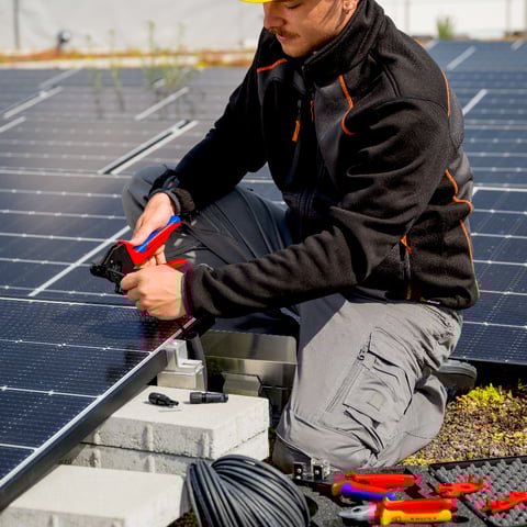 Tool set for photovoltaics For solar cable connectors MC4® 7 parts